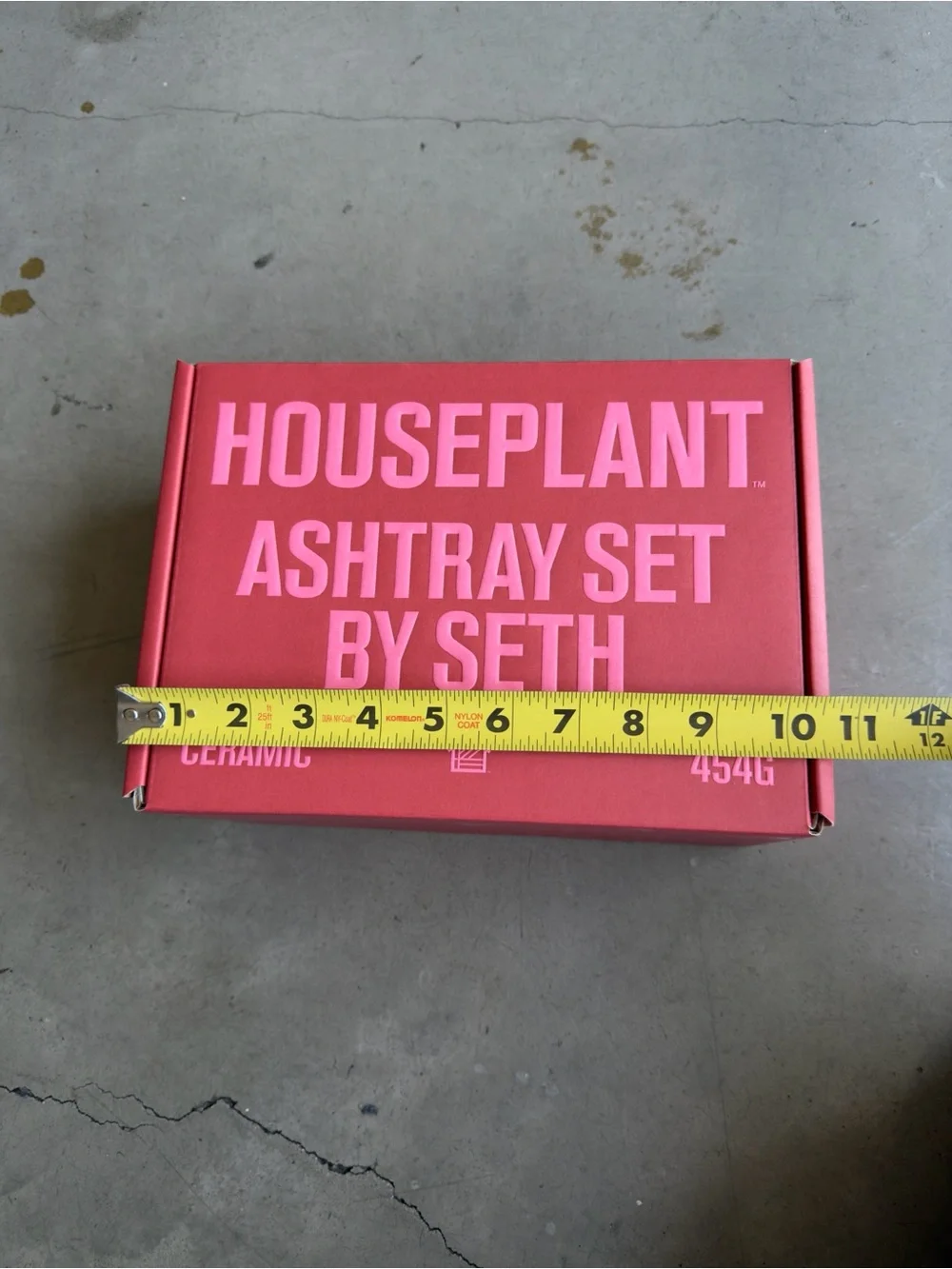 Houseplant by Seth Rogan / Storage Ceramic Box / Red